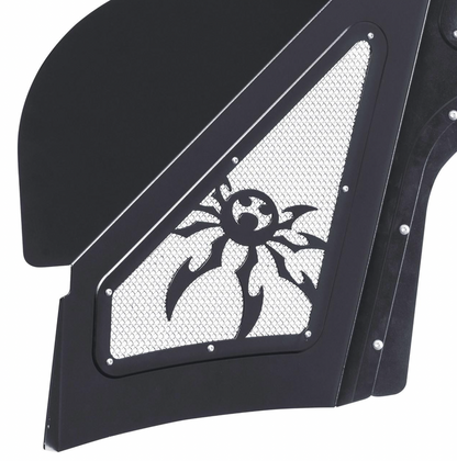 PRE-ORDER: Poison Spyder Front JL/JT Vented Inner Fenders (Black)