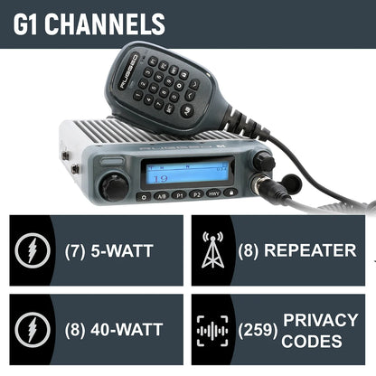 INEOS Grenadier Two-Way GMRS Mobile Radio Kit
