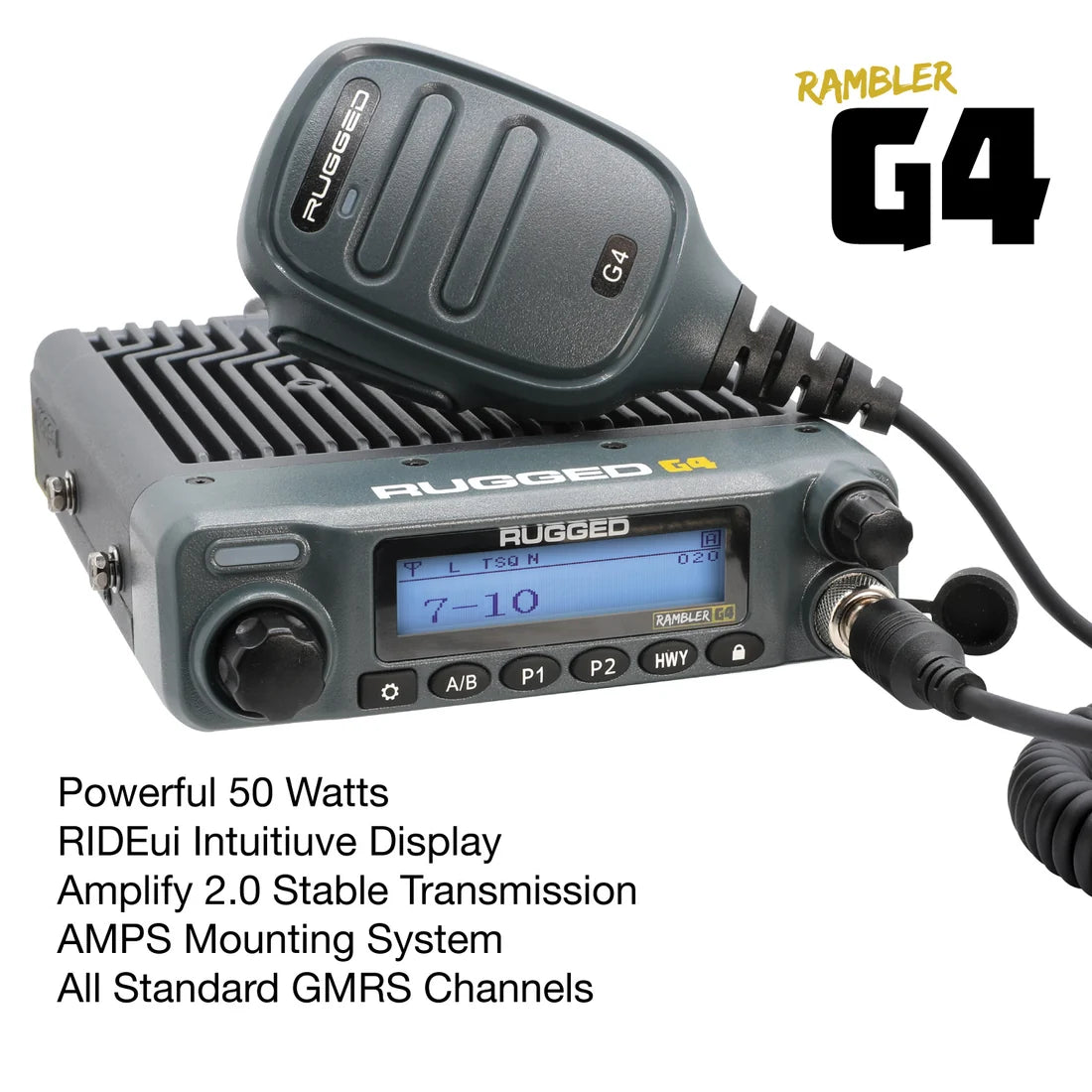 Rugged Radios Rambler G4 GMRS Kit | 2022+ INEOS Grenadier