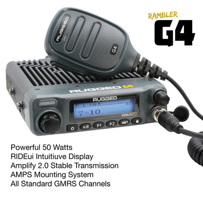 Rugged Radios Rambler G4 GMRS Kit | 2022+ INEOS Grenadier