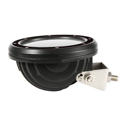 Set of 5.3" Round Flood-Black Trim Ring-Universal |Black Horse Off Road