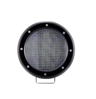 Set of 5.3" Round Flood-Black Trim Ring-Universal |Black Horse Off Road
