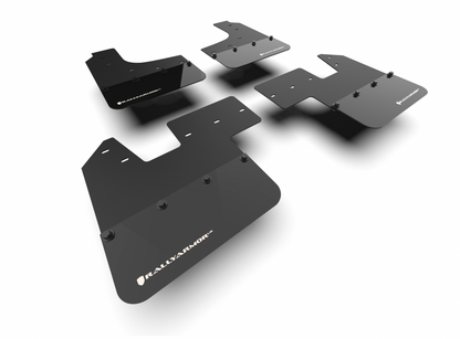 Rally Armor Mud Flaps - Black with Warm Grey Logo | 2023–2025 Ineos Grenadier