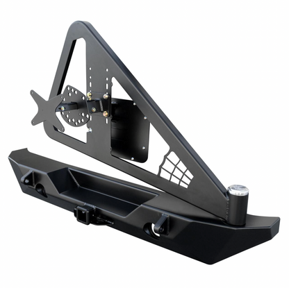 PRE-ORDER:  Poison Spyder Rear JK ROCK BRAWLER II Tire Carrier (Carrier Only)