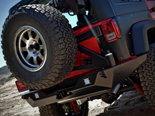 PRE-ORDER:  Poison Spyder Rear JK ROCK BRAWLER II Tire Carrier (Carrier Only)