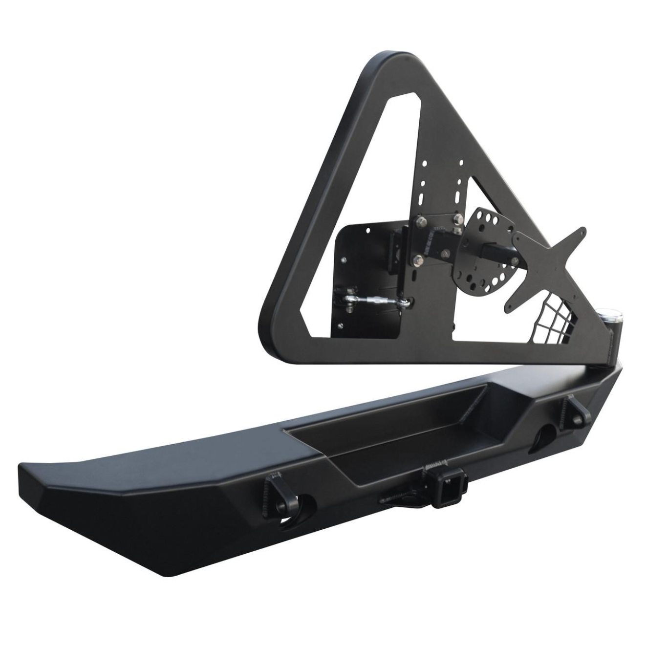 PRE-ORDER:  Poison Spyder Rear JK ROCK BRAWLER II Tire Carrier (Carrier Only)