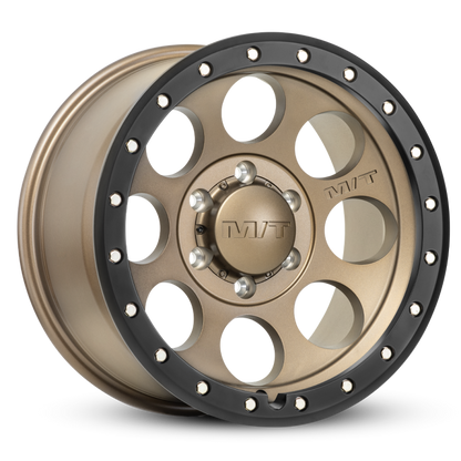 Mickey Thompson Classic Pro Bronze Wheel - 17X9 6X120 BP 4.80in BS -5 Offset 67mm Bore - 274480