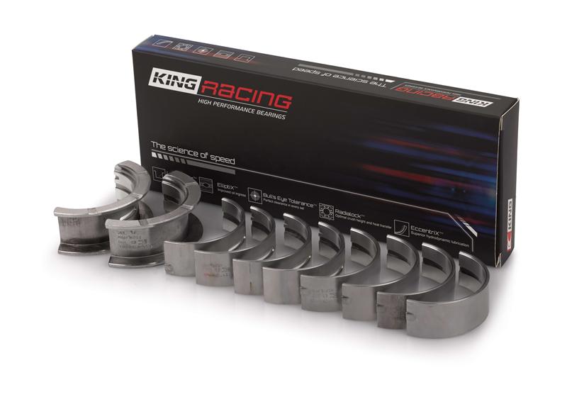King Engine Bearings Ford 260CI/289CI 302 5.0L Windsor (Size 020X ) Main Bearing Set