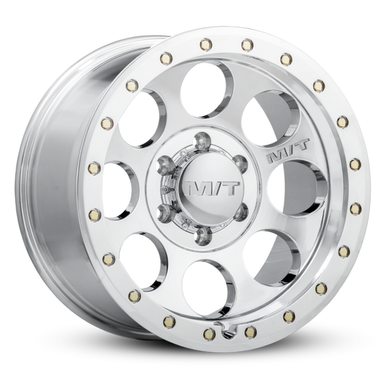 Mickey Thompson Classic Pro Polished Wheel - 17X9 8X6.5 BP 5in BS 0 Offset 125.2mm Bore - 274556