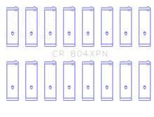 King Engine Bearings Ford 260ci 289ci 302 5.0L Windsor Performance Connecting Rod Bearing - Set of 8