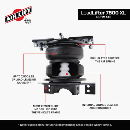 Air Lift LoadLifter 7500XL Ultimate for 2020 Ford F250/F350 DRW 4WD