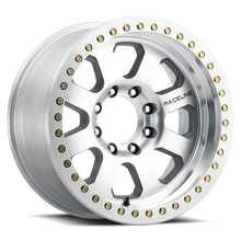 Raceline RT260N Avenger Machined 20x10in / 6X6.5 DBP BP / -25mm Offset / 108mm Bore - Machined