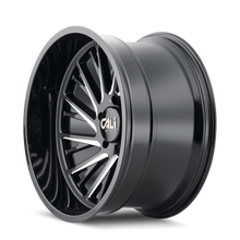 Cali Off-Road 9114 Purge 22x12 / 8x165.1 BP / -51mm Offset / 125.2mm Hub Gloss Black Milled Wheel