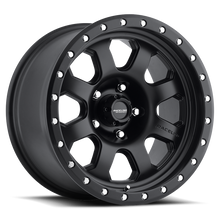 Raceline 929B Avenger 17x9in / 6x139.7 BP / -12mm Offset / 107.95mm Bore - Satin Black Wheel