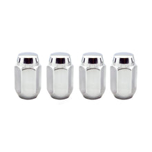 McGard Hex Lug Nut (Cone Seat) M12X1.5 / 13/16 Hex / 1.5in. Length (4-Pack) - Chrome