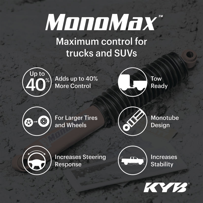 KYB Shocks & Struts MonoMax Front DODGE Dakota - Lift Replacement Shocks 1997-04 DODGE Durango - Lif