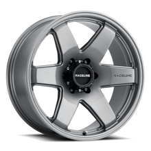 Raceline 942GS Addict 20x9in / 5x127 BP / 18mm Offset / 78.1mm Bore - Greystone Wheel