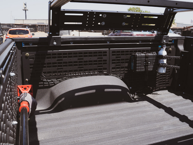 Cali Raised 14-21 Toyota Tundra Side Bed Molle System - Driver