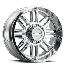 Raceline 948C Split 18x9in / 8x170 BP / -12mm Offset / 125.2mm Bore - Chrome Wheel