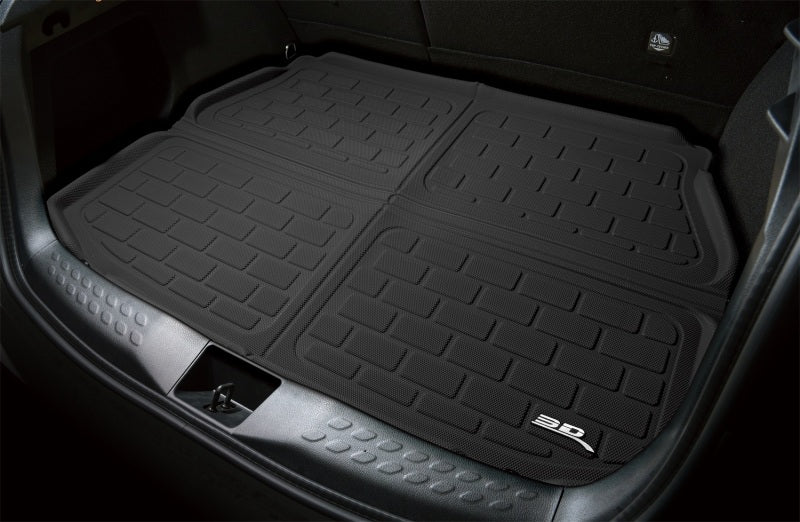 3D MAXpider 15-17 Toyota Fortuner Kagu Black Cargo Liner (Cross Fold)