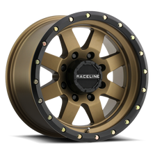 Raceline 935BZ Defender 17x9in / 8x165.1 BP / 0mm Offset / 130.81mm Bore - Bronze Wheel