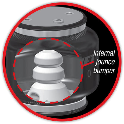Air Lift Replacement Air Spring - LoadLifter 5000 Ultimate Bellows Type w/ internal Jounce Bumper
