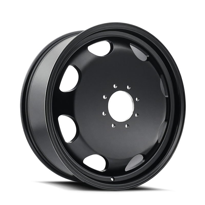 Cali Off-Road 9110D Summit Dually 24x8.25 / 8x165.1 BP / 100mm Offset / 121.3mm Hub Matte Blk Wheel