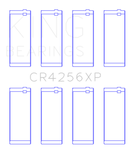 King Engine Bearings 03-05 Dodge Neon SRT4 2.4L (Size 0.50 Oversized) Performance Rod Bearing Set