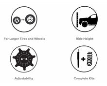 KYB JAOS 10-14 Toyota FJ Cruiser/10-20 4Runner Front Suspension Lift Kit