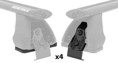 Rhino-Rack 07-21 Toyota Tundra 4 Door Pick Up Vortex 2500 2 Bar Roof Rack - Black