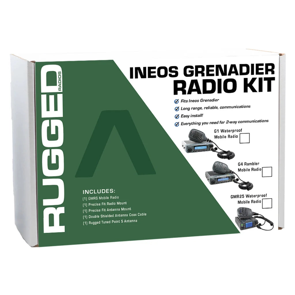 Rugged Radios Rambler G4 GMRS Kit | 2022+ INEOS Grenadier