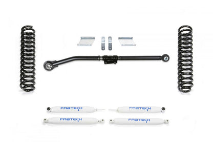 Fabtech 17-24 Ford F250/F350 4WD Diesel 2.5in Basic Coil Kit w/Perf Shk