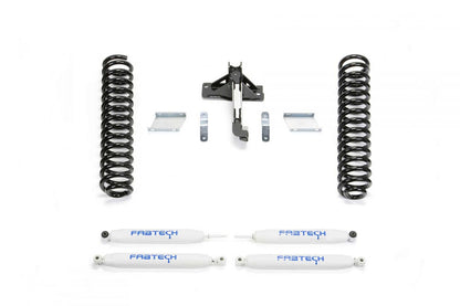 Fabtech 17-24 Ford F250/F350 4WD Diesel 2.5in Budget Coil Kit w/Perf Shks
