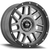 Series 40 Vertigo 20x9 with 5 on 5 Bolt Pattern OS -12 Dark Gray Finish Pro Comp Alloy Wheels