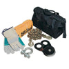 Winch Accessory Kit Includes Chain, Strap, Snatch Block, Shackle & Gloves Smittybilt