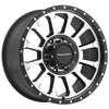 Series 3534 Rockwell 17x8.5 with 5 on 5 Bolt Pattern Machined Finish Pro Comp Alloy Wheels