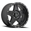 Series 5035 Predator 17x8.5 with 5 on 5 Bolt Pattern 4.75 Backspace Satin Black Finish Pro Comp Alloy Wheels