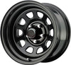 Series 51 17x9 with 5 on 5 Bolt Pattern Gloss Black Pro Comp Steel Wheels