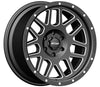 Series 40 Vertigo 20x9 with 5 on 5 Bolt Pattern 4.5 Backspace Satin Black and Milled Finish Pro Comp Alloy Wheels