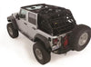 C-Res Cargo Restraint System 07-Pres Wrangler JK 2 Door Black Diamond Smittybilt