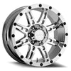 Series 6631 17x9 with 5 on 5 Bolt Pattern 4.75 Backspace Chrome Finish Pro Comp Alloy Wheels