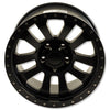 Series 7036 17x9 with 5 on 5.5 Bolt Pattern Flat Black Pro Comp Alloy Wheels