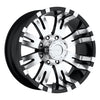 Series 8101 17x9 with 5 on 5 Bolt Pattern Gloss Black Pro Comp Alloy Wheels
