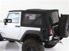 Soft Top Premium Replacement Canvas W/Tinted Windows Black Diamond 07-09 JK 2 DR