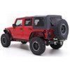 Soft Top 07-09 Wrangler JK 4 DR OEM Replacement W/Tinted Windows Black Diamond Smittybilt