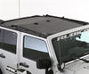 Cloak Extended Mesh Top 07-Pres Wrangler JK 4 DR Black Smittybilt